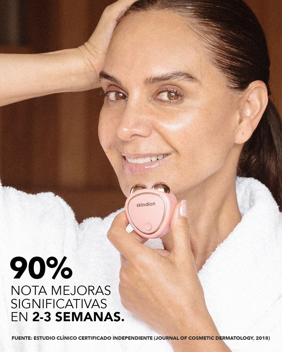 Dispositivo de Lifting Facial Skindion Rosa
