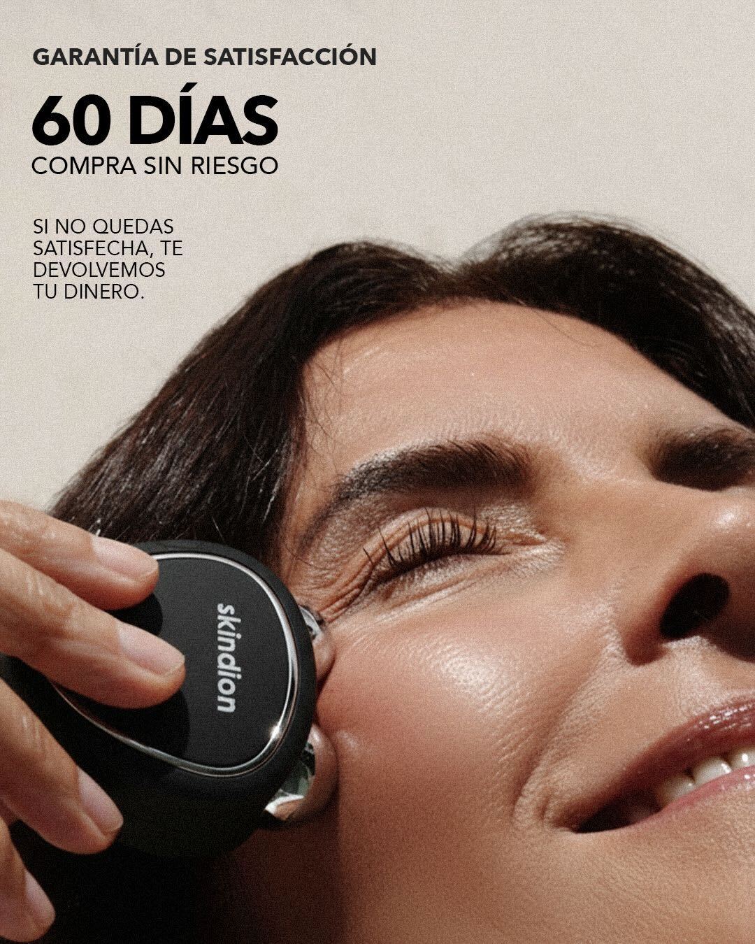 Dispositivo de Lifting Facial Skindion Negro
